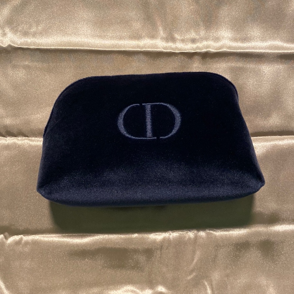 DIOR velvet pouch